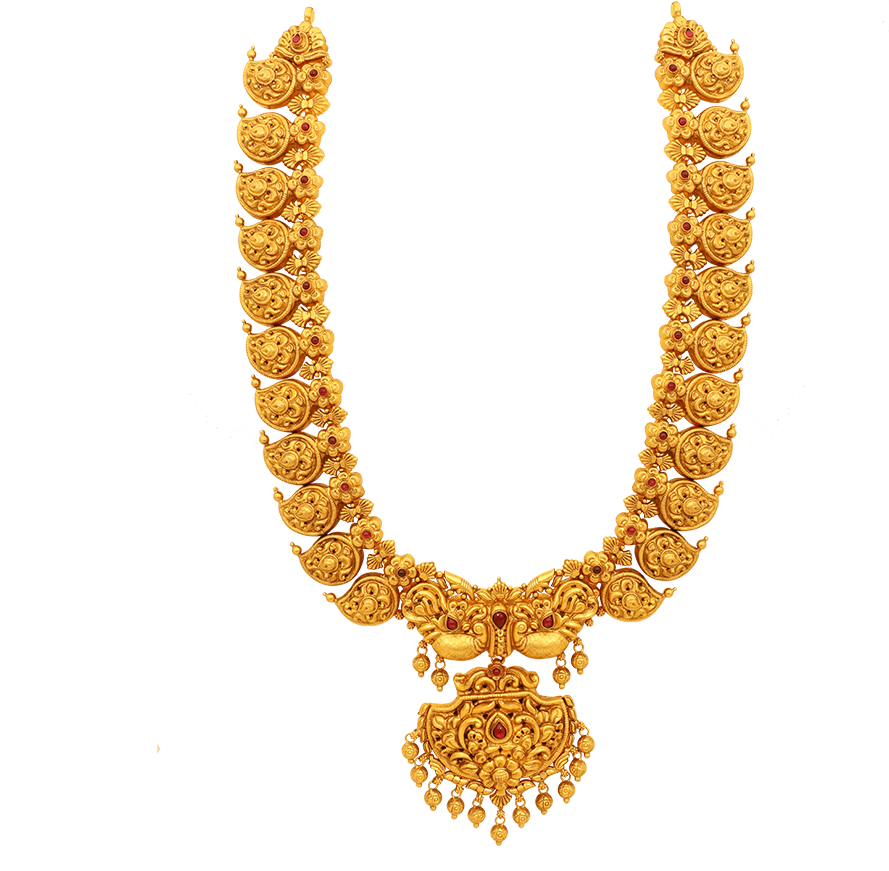 Antique Mango Mala Designs | Dhanalakshmi Jewellers