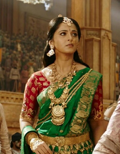 Anushka Shetty Jewellery in Bahubali 2