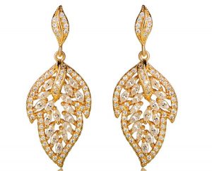 Latest Gold Earrings Drops Designs
