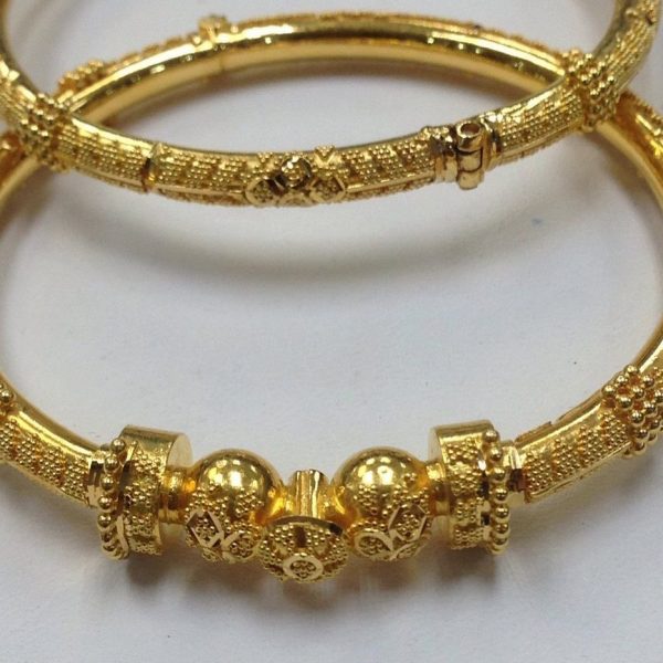 Karimani Gold Bangles Designs | Dhanalakshmi Jewellers