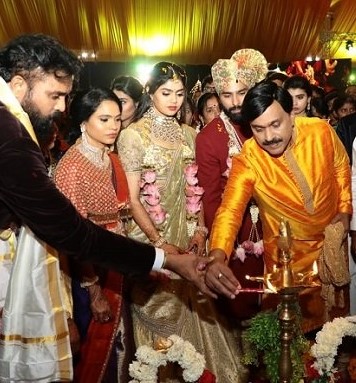 Sriramulu's daughter Rakshita's extravagant jewellery on her wedding ...