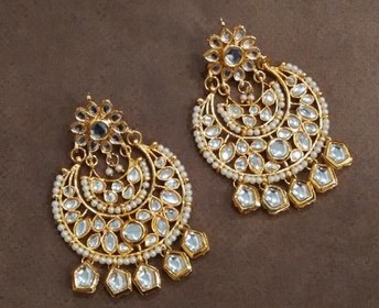 Trendy Chand Bali Earrings Designs - Dhanalakshmi Jewellers
