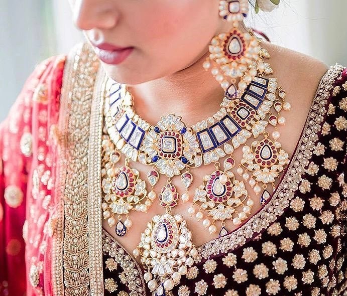 Trending Meenakari Necklace Designs - Dhanalakshmi Jewellers