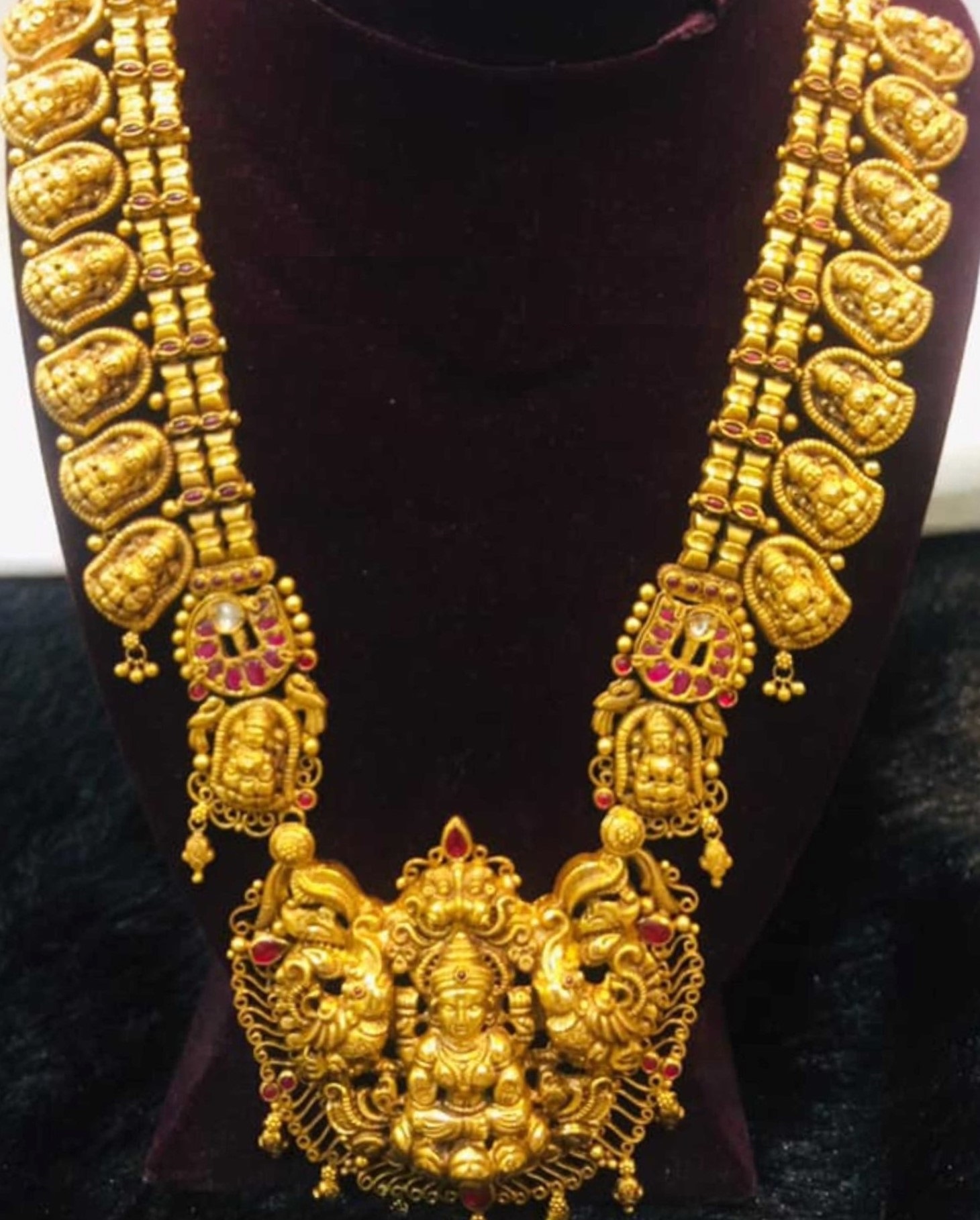 Temple Jewellery Haram Designs