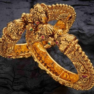 Traditional Patli Gold Bangle Designs