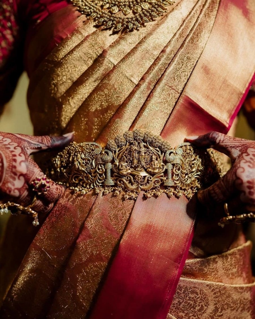 Temple Jewelry Waist Belts for South Indian Brides - Dhanalakshmi Jewellers