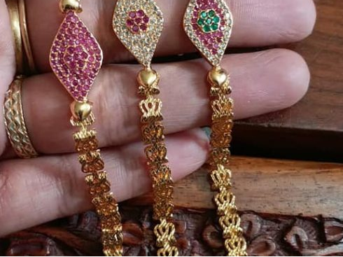 1 Gram Gold Forming 3 in 1 Linked Artisanal Design Bracelet for Men - Style  B888 Price Just ₹1960.00 #Shini… | Bracelet designs, Bracelets for men,  Artisanal design