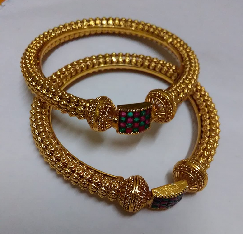 Buy Real Gold Bracelet Design One Gram Gold Plated Cuban Link Chain Solid  Bracelet