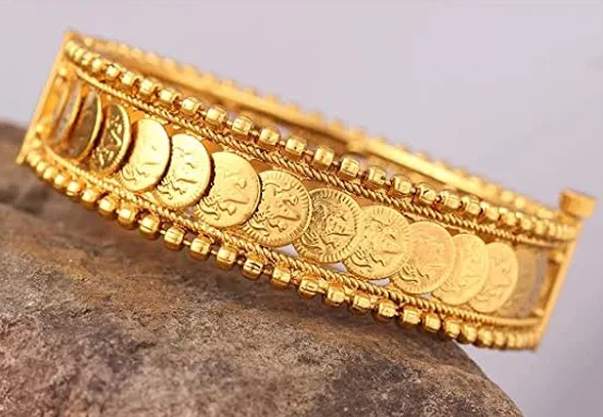 Buy Grand Thick Mens Gold Bracelet One Gram Gold Jewelry BRAC420