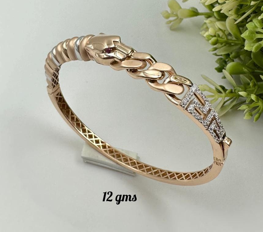 Craftsman of 22k  916 gold gents designer bracelet  Jewelxy  43553