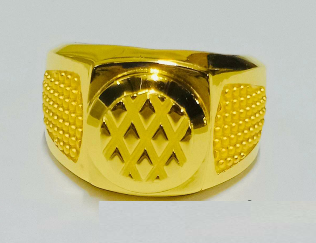 10KT YELLOW GOLD DIAMOND SHRIMP RING SIZE 8, 13 GRAMS | eBay