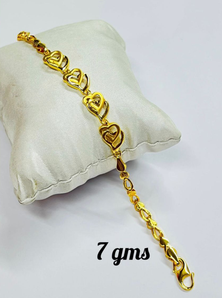 Blush Women's Bracelet with Hearts 585 Gold 2211YZI • uhrcenter