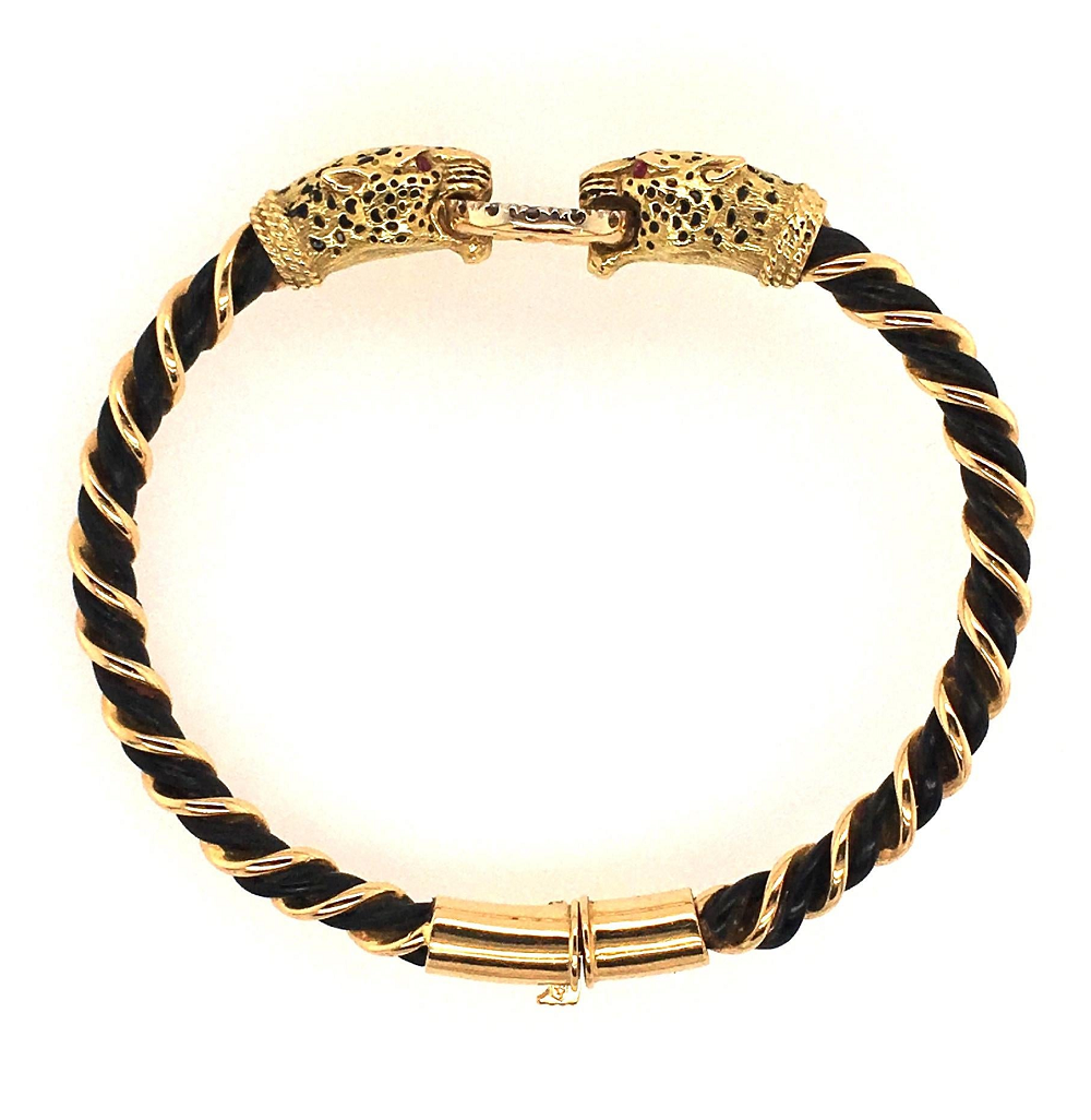 916 Gold Handmade bracelet | Elephant hair bracelet - YouTube