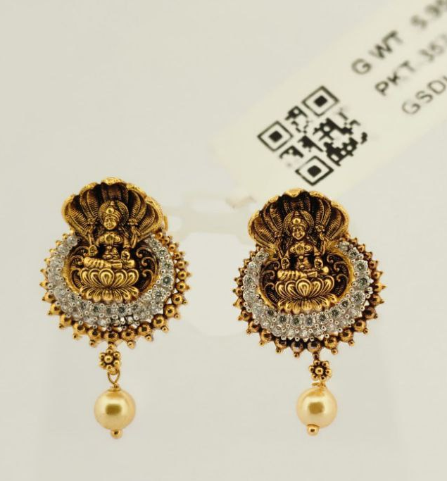 New Fancy Earrings Design Gold