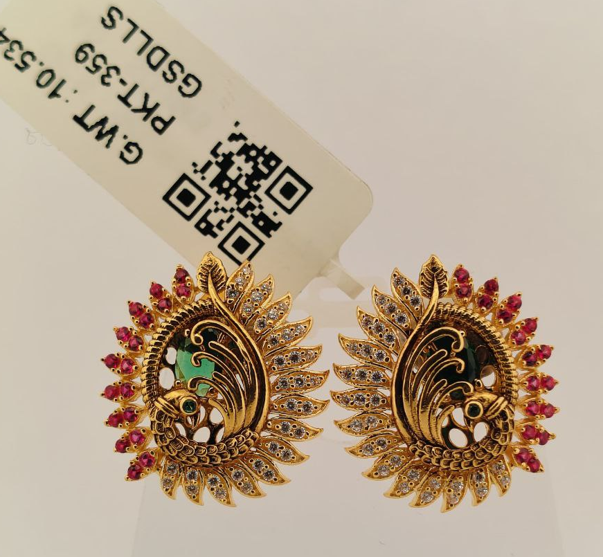 New Fancy Earrings Design Gold