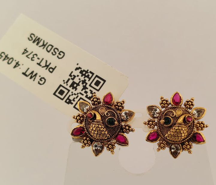 New Fancy Earrings Design Gold