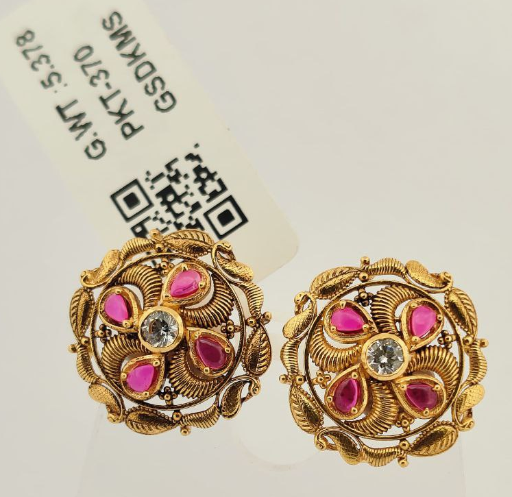 New Fancy Earrings Design Gold