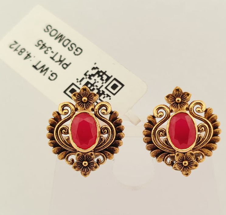 New Fancy Earrings Design Gold