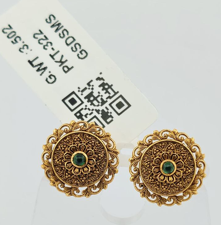 New Fancy Earrings Design Gold