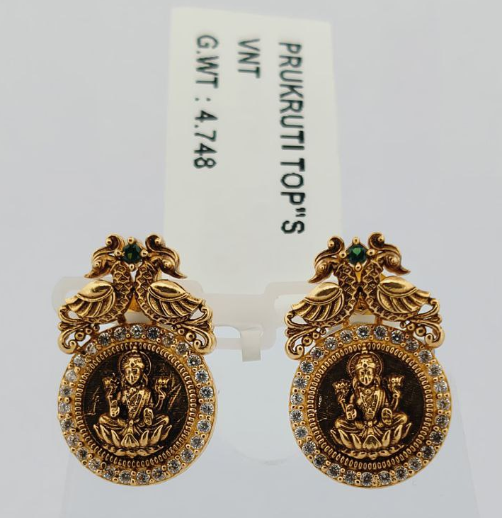 New Fancy Earrings Design Gold