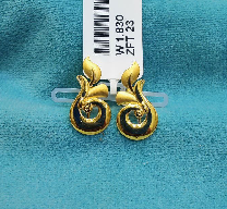 Light Weight Gold Earrings