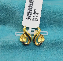 Light Weight Gold Earrings